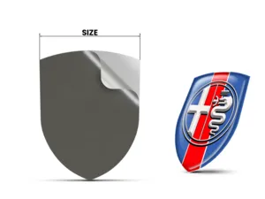 Alfa Romeo Logos Imprimés Course Haut de Gamme Perso